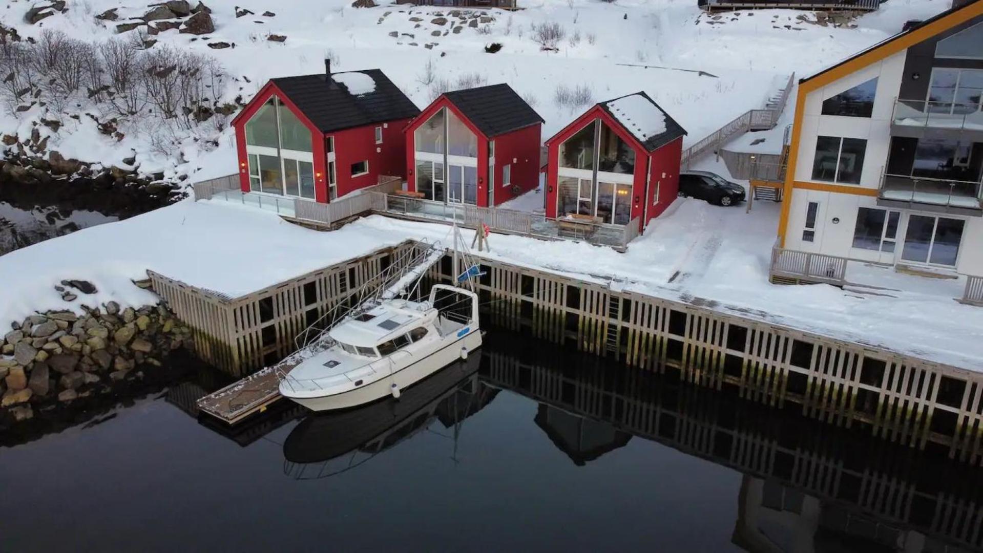Spektakulaer Rorbu I Autentiske Omgivelser Ballstad Exterior foto