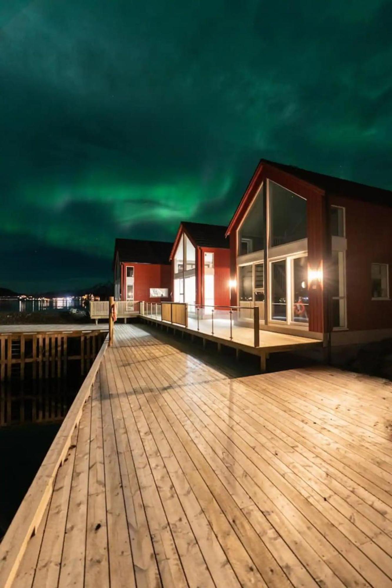 Spektakulaer Rorbu I Autentiske Omgivelser Ballstad Exterior foto